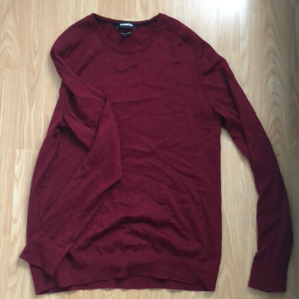 Express wool crew sweater